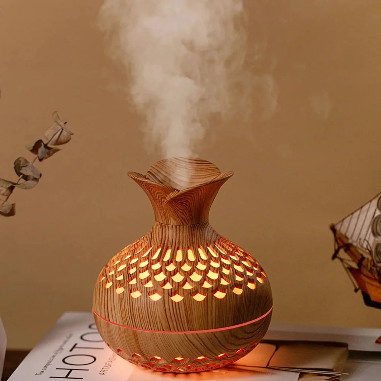 Humidificateur™ et Diffuseur d'Huiles Essentielles